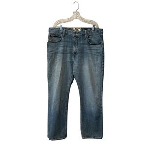 Men’s Ariat denim western jeans low rise boot size 40/32